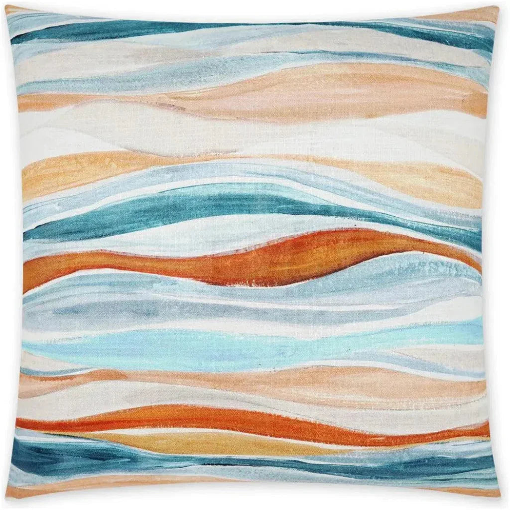 D.V. Kap Lodi Multi Color Throw Pillow With Insert