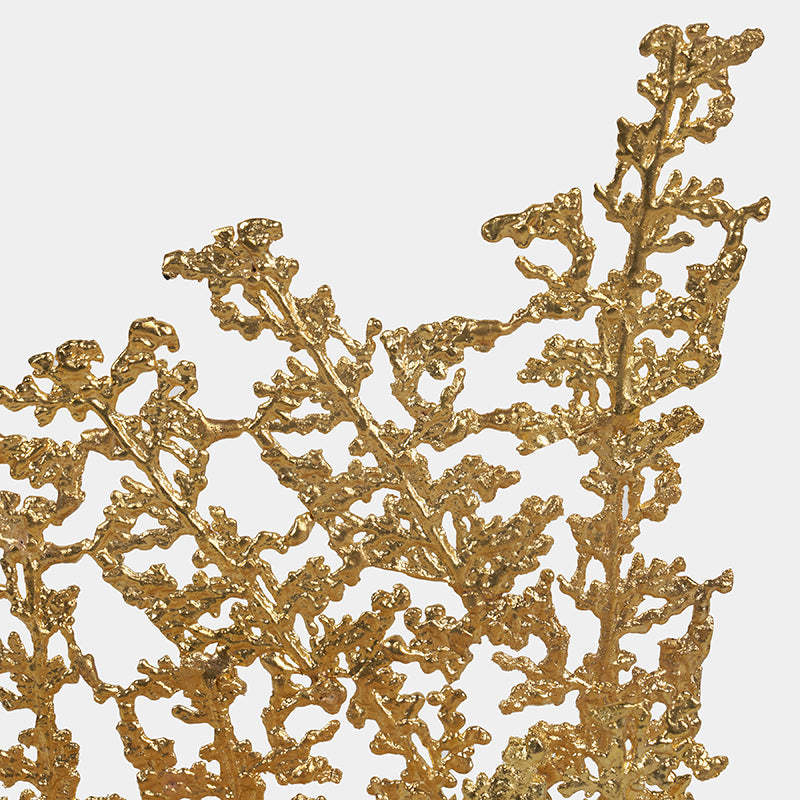 Logan Matte Brass Top Sculpture