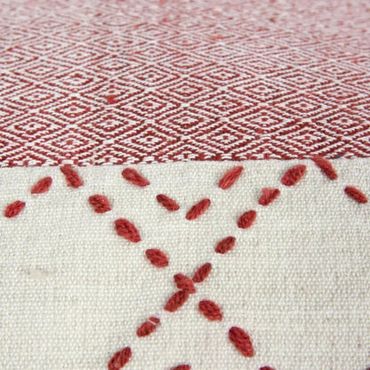 Lois Outdoor Throw Pillow With Tassels-Outdoor Pillows-LOOMLAN-LOOMLAN