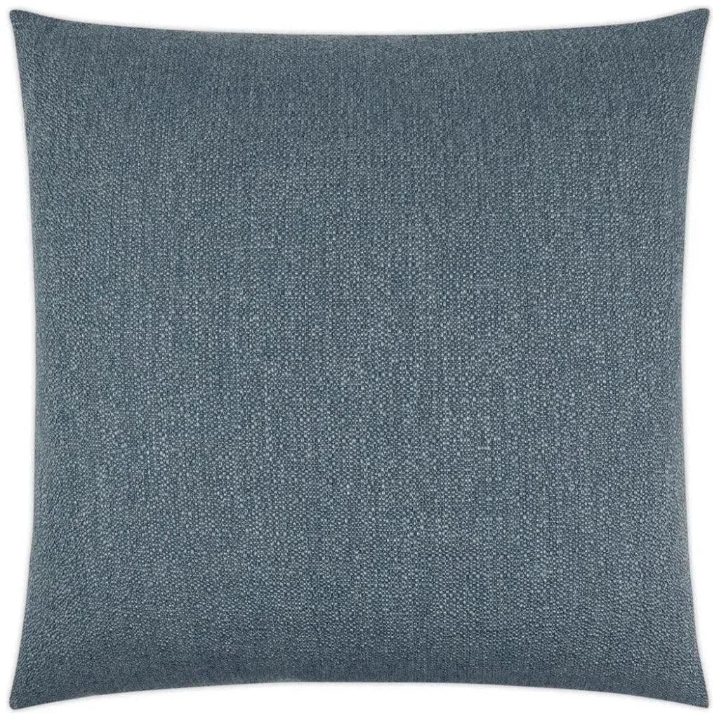 Lolly Baltic Solid Blue Large Throw Pillow Insert - LOOMLAN - D.V. Kap - Throw Pillows
