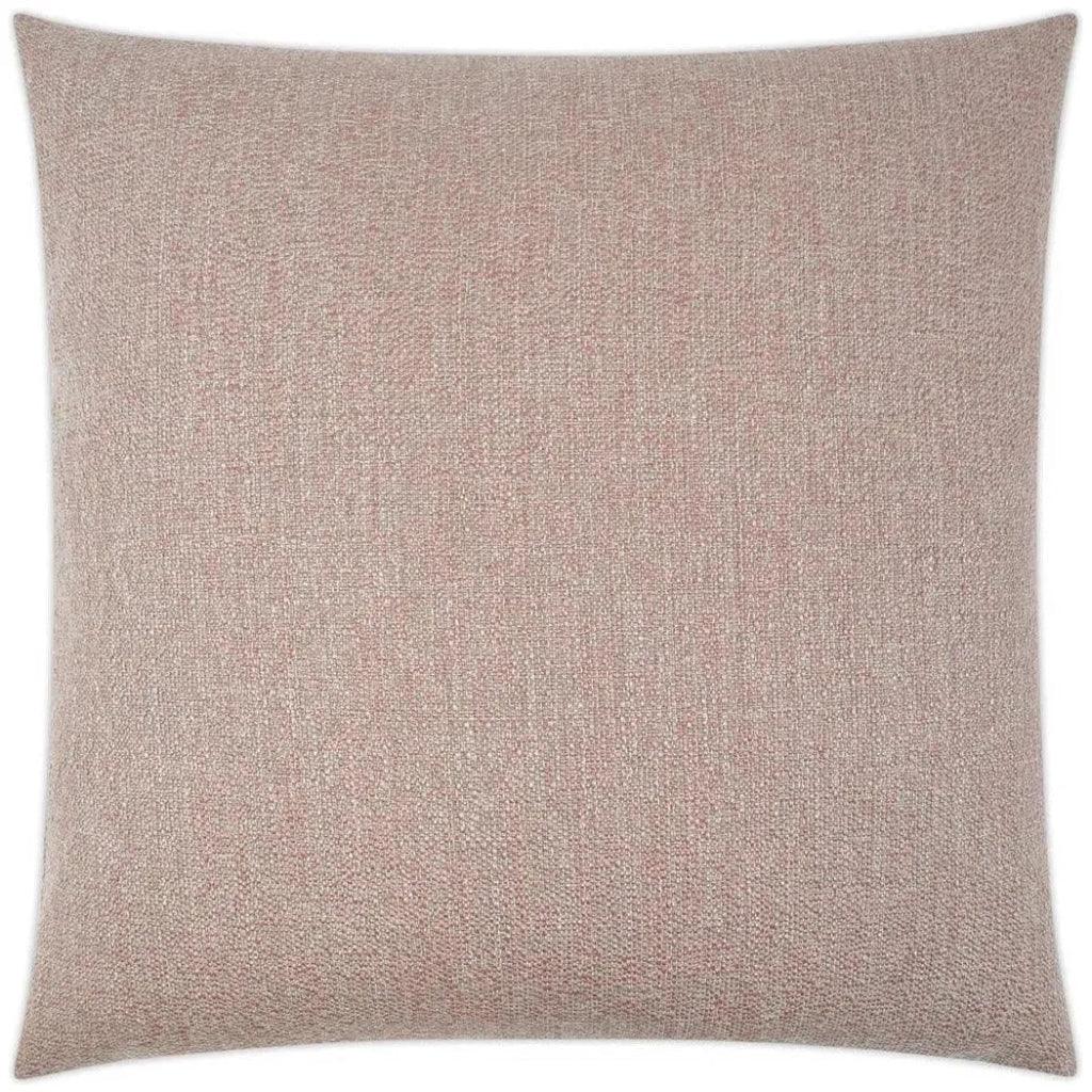 Lolly Rose Solid Blush Large Throw Pillow Insert - LOOMLAN - D.V. Kap - Throw Pillows