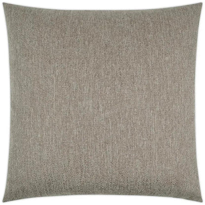 Lolly Taupe Solid Tan Taupe Large Throw Pillow Insert - LOOMLAN - D.V. Kap - Throw Pillows