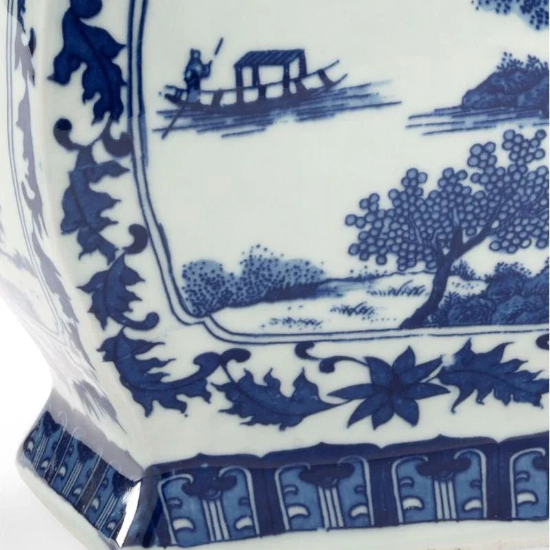 Londonderry White Glazed Porcelain Vase - LOOMLAN - Chelsea House - Vases & Jars