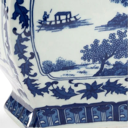 Londonderry White Glazed Porcelain Vase - LOOMLAN - Chelsea House - Vases & Jars