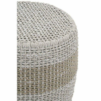 Essentials For Living Loom Accent Table Taupe Rope