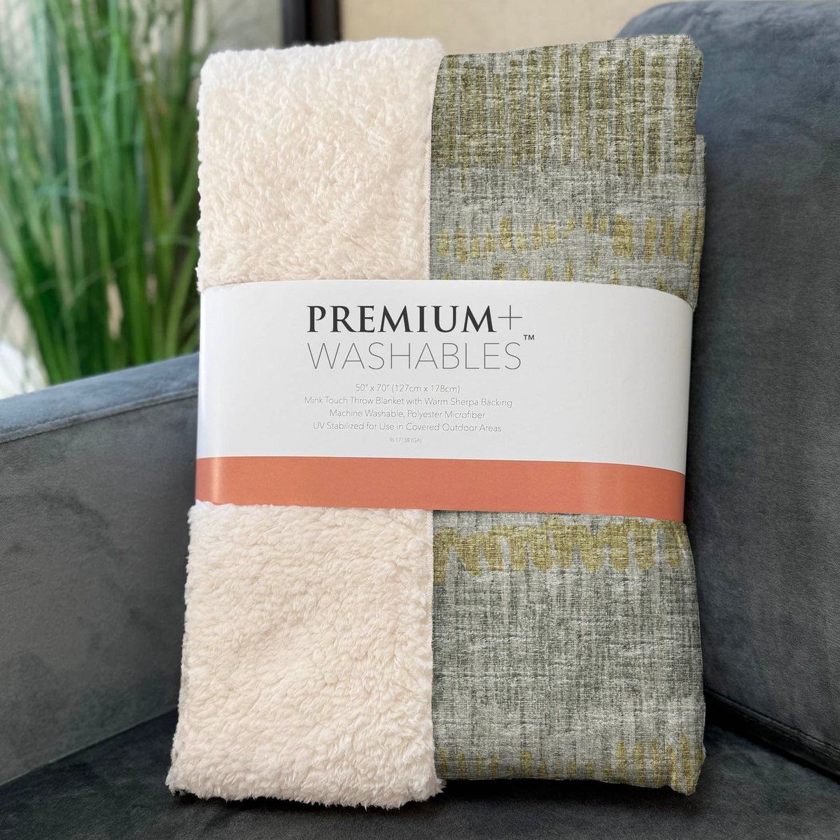 Loops Lines 50" x 70" Throw Blanket -- view 4