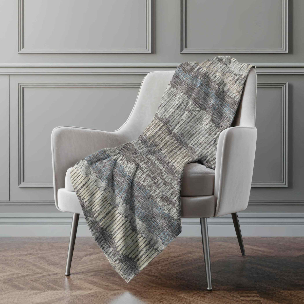 Loops Lines 50" x 70" Throw Blanket -- view 7
