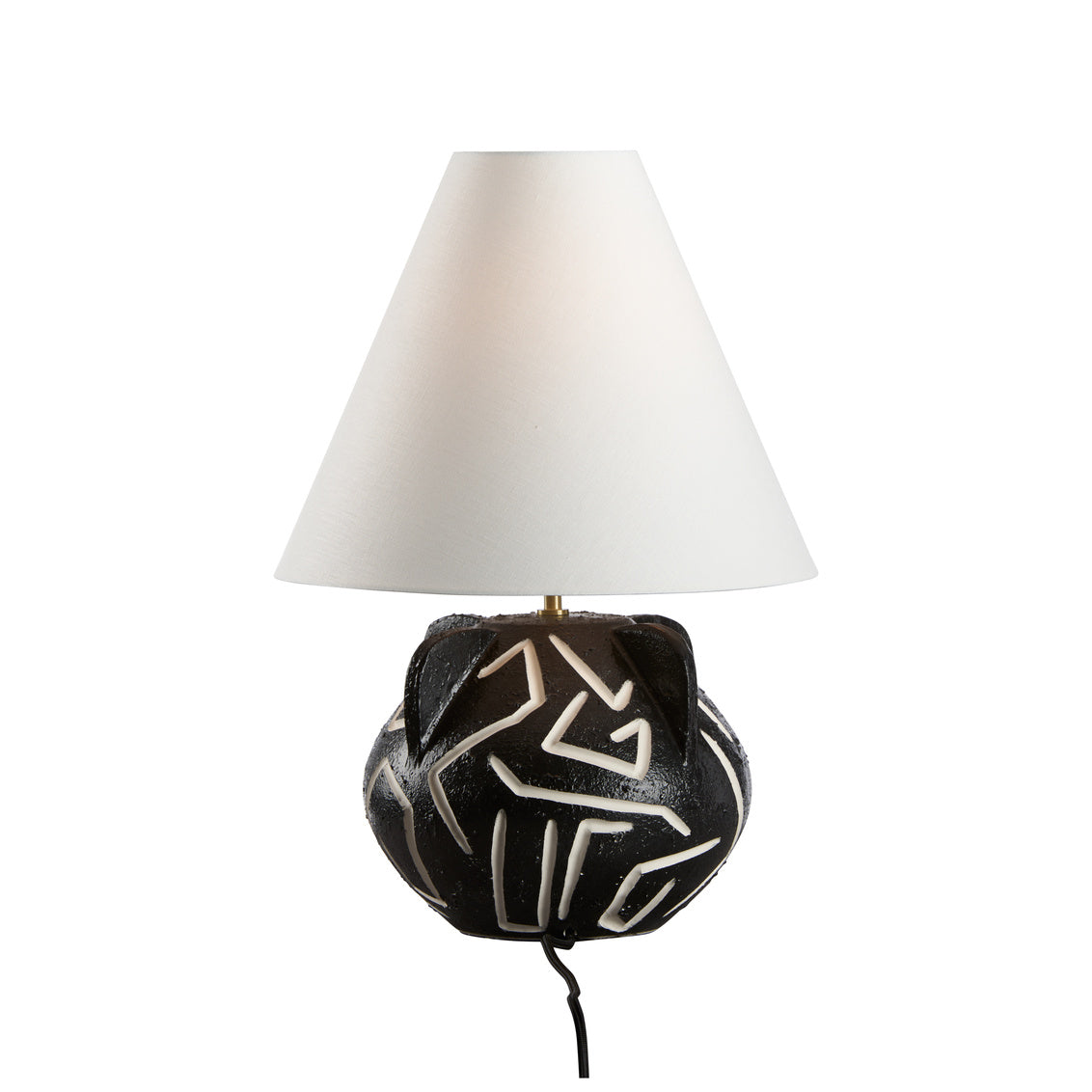 Loris Italian Textured Ceramic Table Lamp