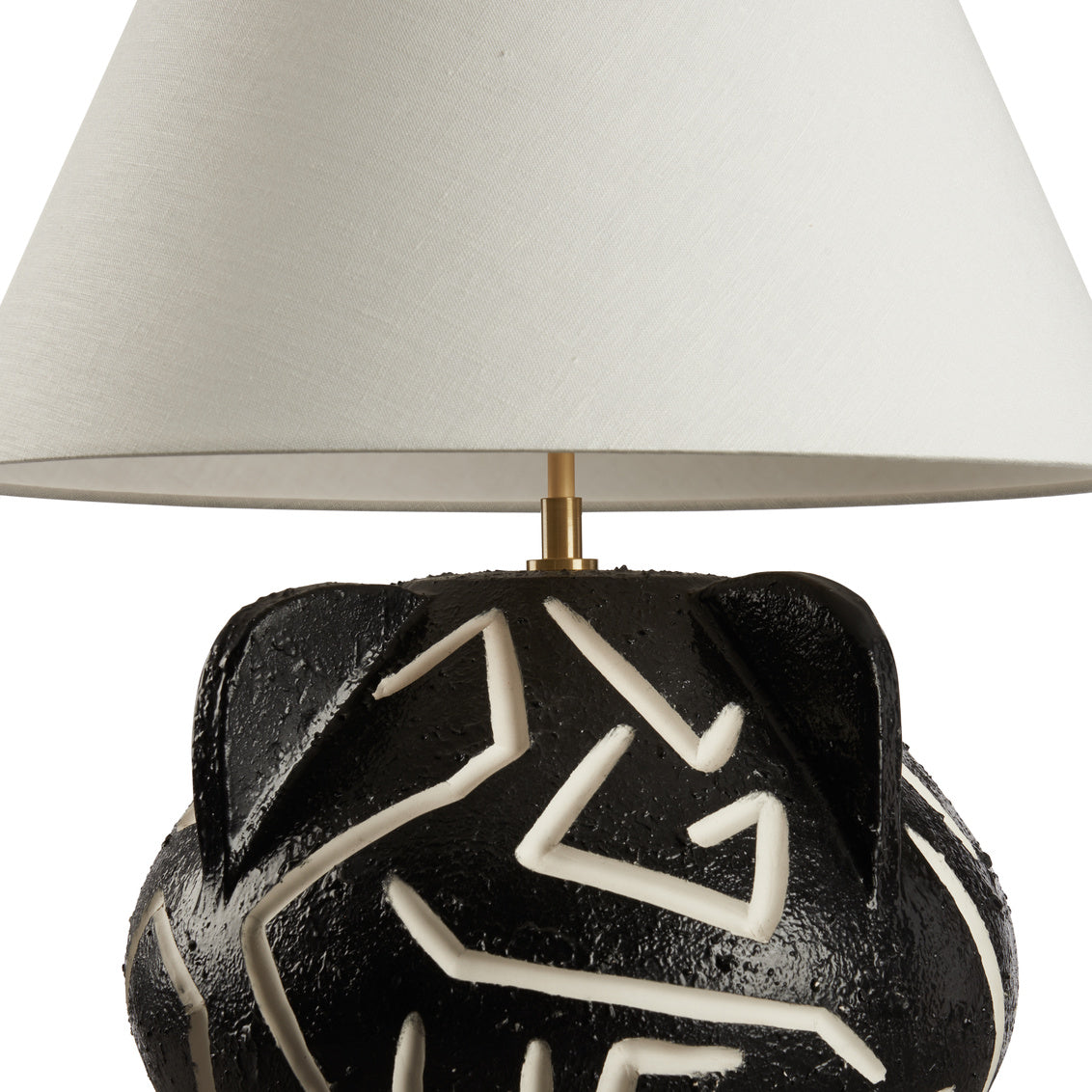 Loris Italian Textured Ceramic Table Lamp