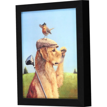 Lost Ball Red Canvas Art