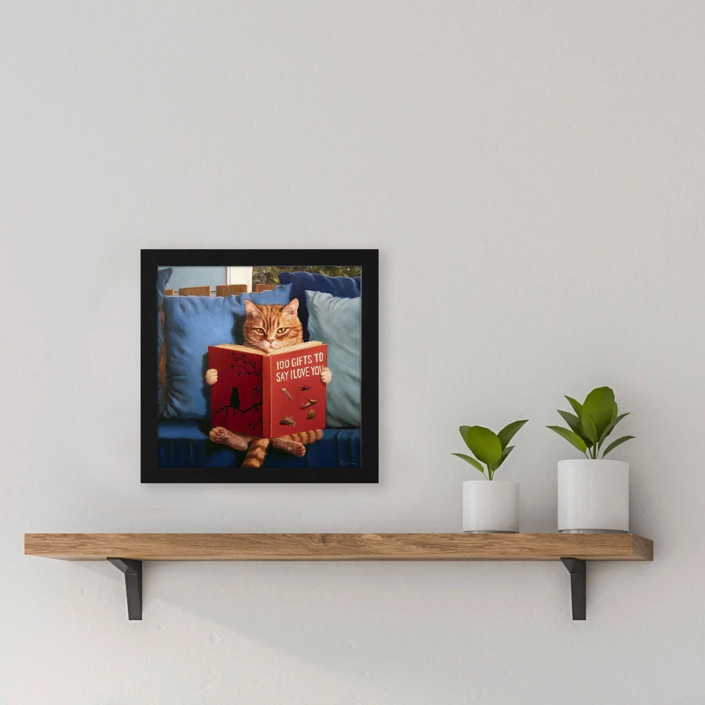 Love Language Red Canvas Art