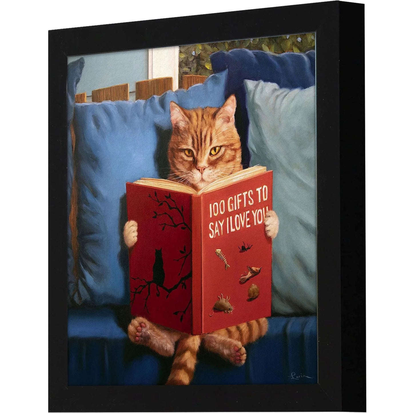 Love Language Red Canvas Art