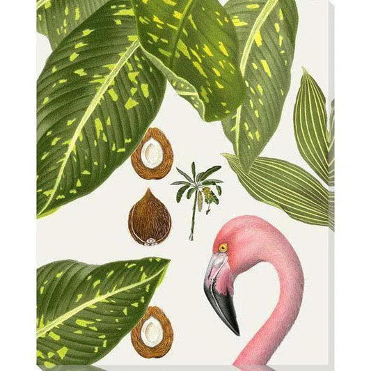 Love Tropical Canvas Wall Art for Indoor - Outdoor Spaces - LOOMLAN - LOOMLAN - Canvas Art
