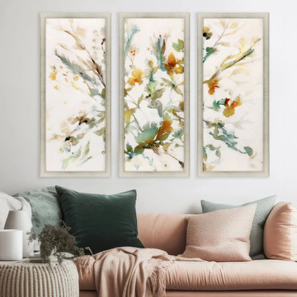 Lovely Place To Be Green Canvas Art