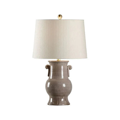 Luca Hand Thrown Ceramic Table Lamp - LOOMLAN - Wildwood - Table Lamps