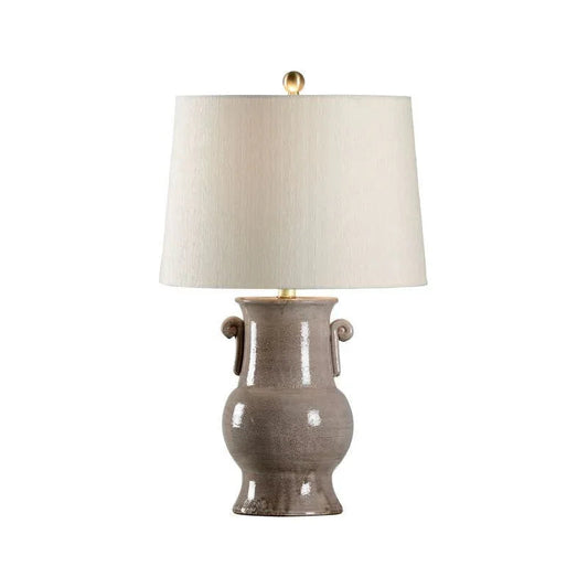 Luca Hand Thrown Ceramic Table Lamp - LOOMLAN - Wildwood - Table Lamps