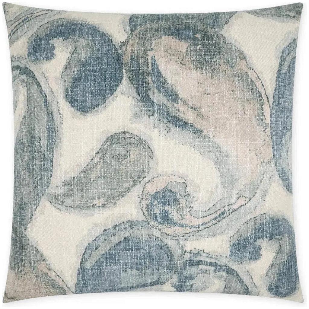 Lucerne Blue Blue Large Throw Pillow Insert - LOOMLAN - D.V. Kap - Throw Pillows