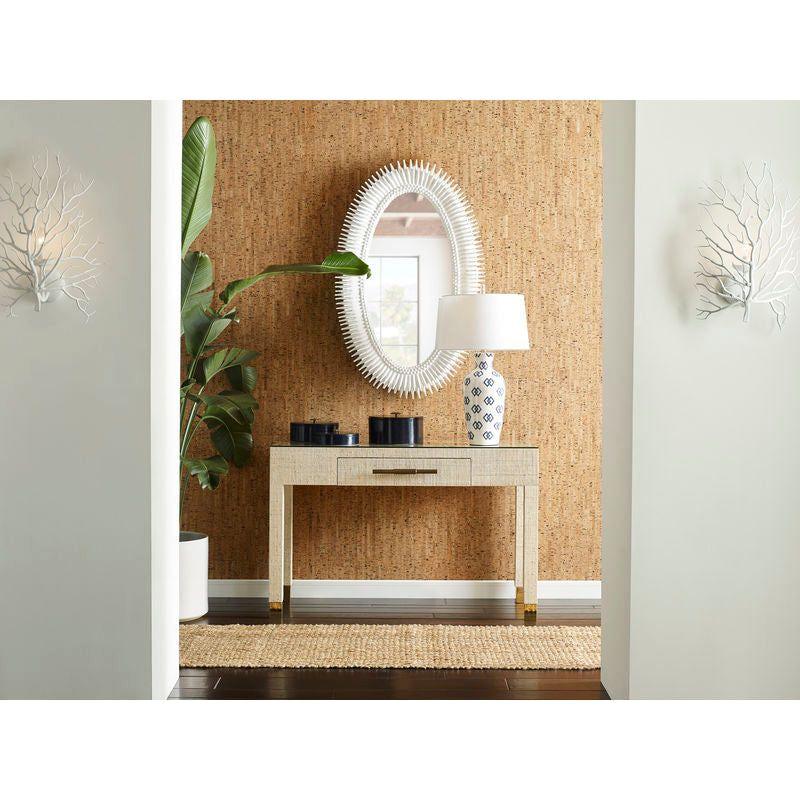 Lucius Oval Shaped Wall Mirror - LOOMLAN - Wildwood - Wall Mirrors