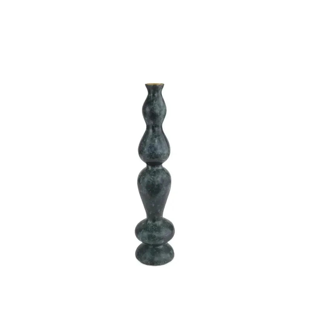 Luganzo Small Bronze Vase - LOOMLAN - Currey & Co - Vases & Jars