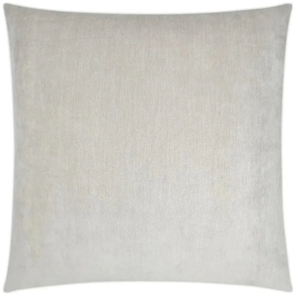Lustrious Fog Grey Throw Pillow With Insert - LOOMLAN - D.V. Kap - Throw Pillows