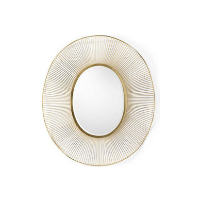 Luton Iron Framed Wall Mirror - LOOMLAN - Wildwood - Wall Mirrors