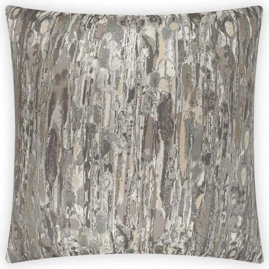 Lynn Grey Throw Pillow With Insert - LOOMLAN - D.V. Kap - Throw Pillows