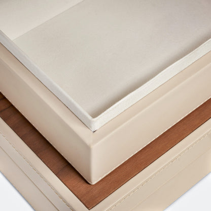 Luho Design House Macy Leather Warp Box 2PC