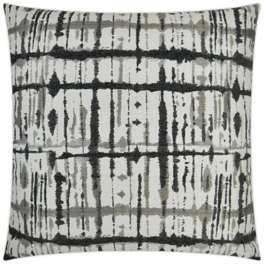 Maddox Charcoal Black Throw Pillow Insert - LOOMLAN - D.V. Kap - Throw Pillows