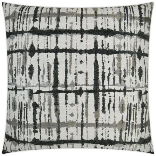 Maddox Charcoal Black Throw Pillow Insert - LOOMLAN - D.V. Kap - Throw Pillows
