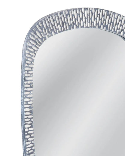 Maddox Modern Grey Resin Wall Mirror - LOOMLAN - Bassett Mirror - Wall Mirrors