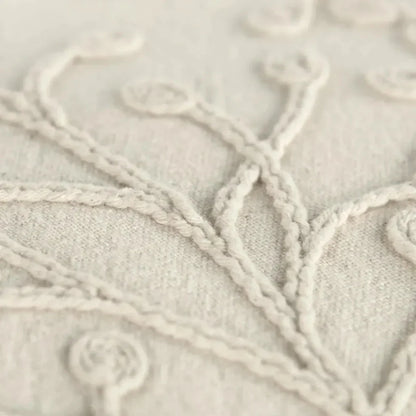 Madea Embroidered Long Lumbar Decorative Pillow - LOOMLAN - LOOMLAN - Throw Pillows