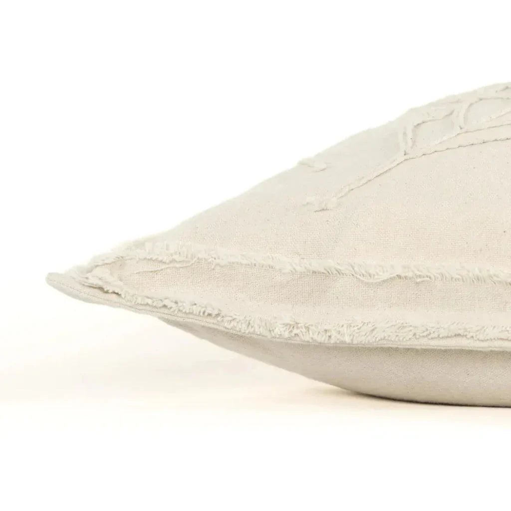 Madea Embroidered Long Lumbar Decorative Pillow - LOOMLAN - LOOMLAN - Throw Pillows