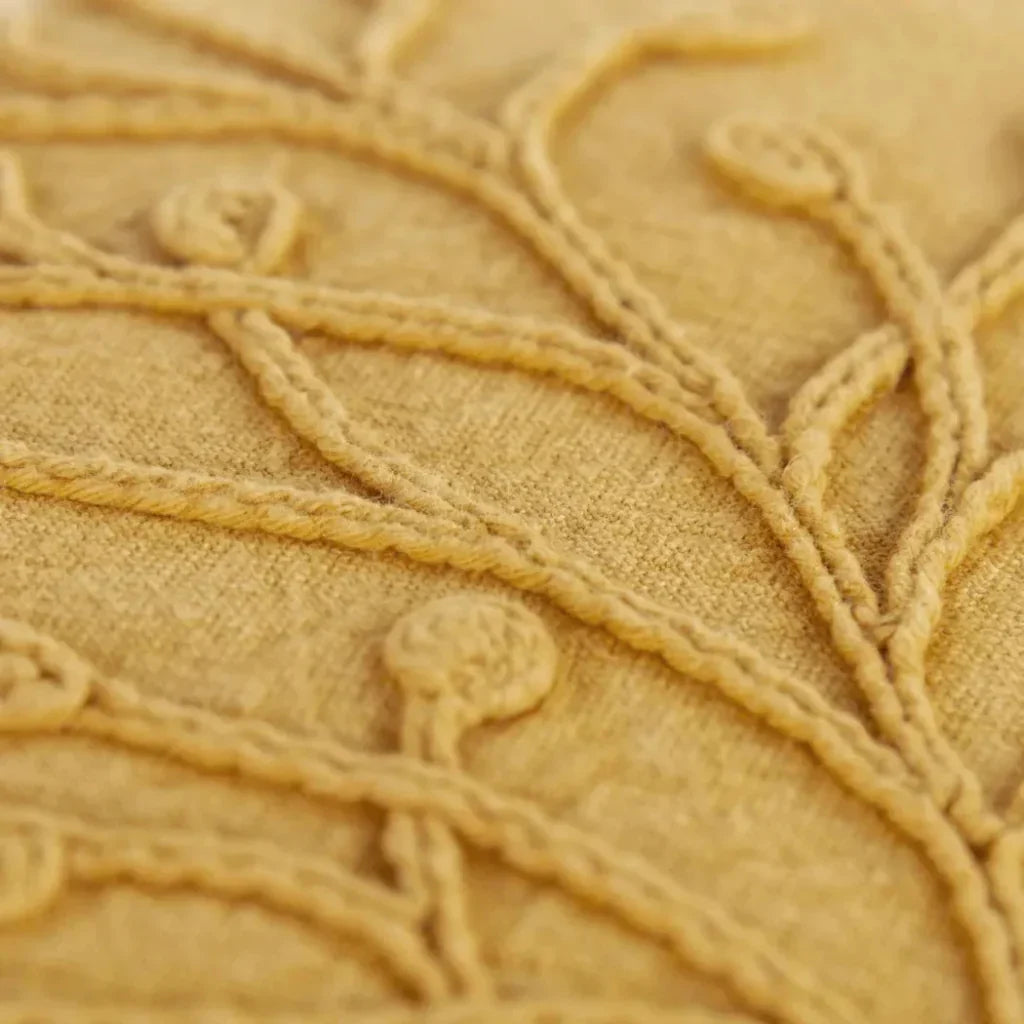 Madea Embroidered Long Lumbar Decorative Pillow - LOOMLAN - LOOMLAN - Throw Pillows