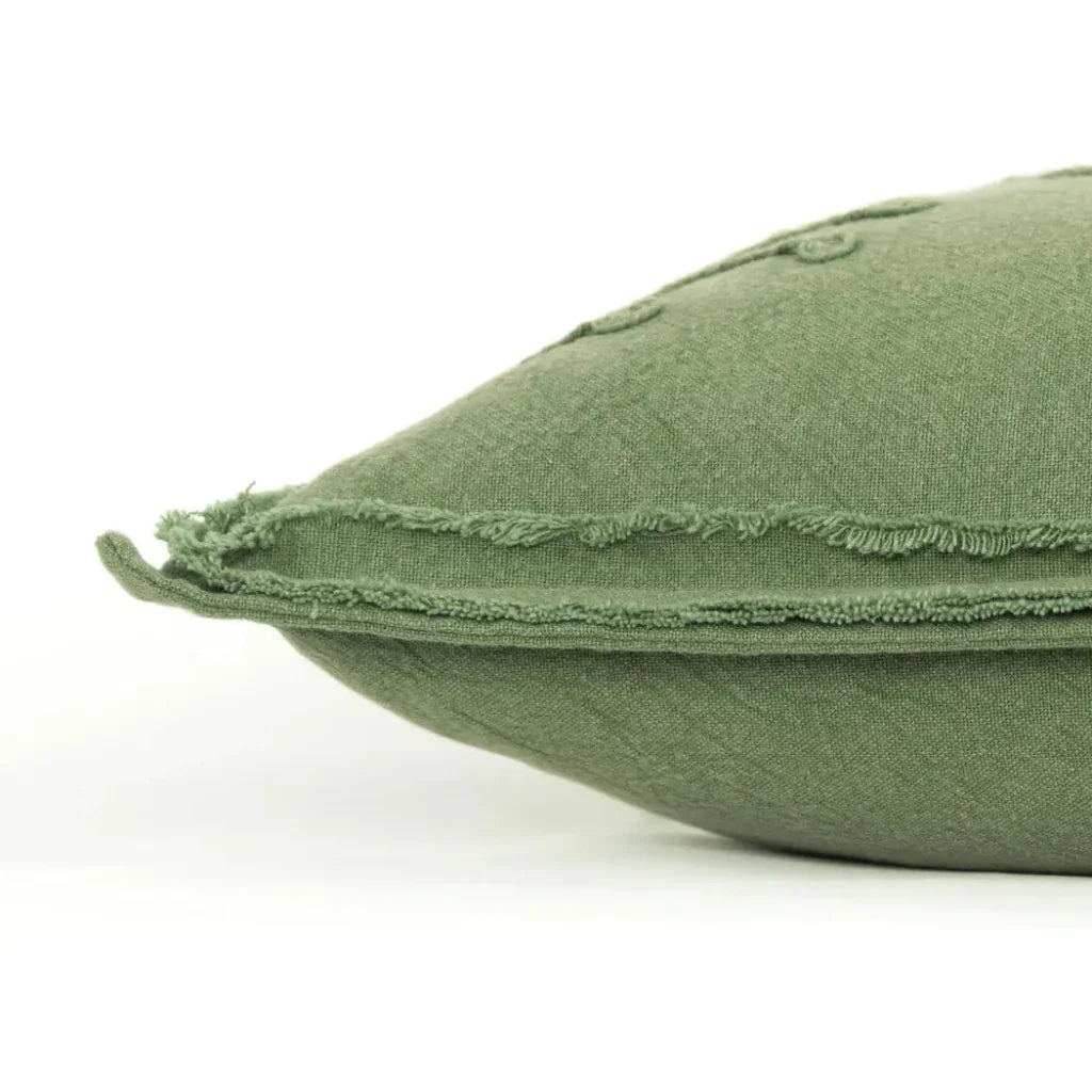 Madea Embroidered Long Lumbar Decorative Pillow - LOOMLAN - LOOMLAN - Throw Pillows