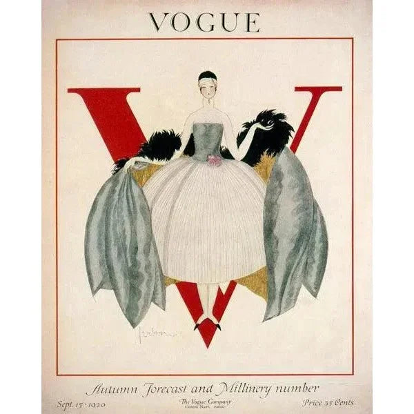 Magazine Vogue Wall Art Indoor Outdoor Canvas - LOOMLAN - LOOMLAN - Canvas Art