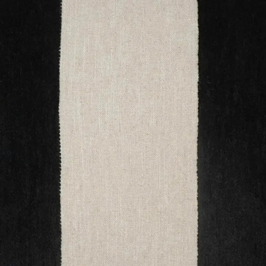 Magritte Band / Ribbon Black Large Throw Pillow Insert - LOOMLAN - D.V. Kap - Throw Pillows