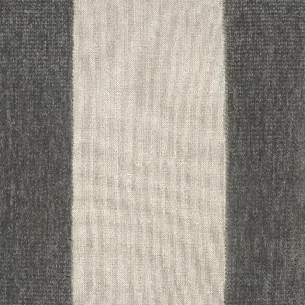 Magritte Slate Ribbon Grey Large Throw Pillow Insert - LOOMLAN - D.V. Kap - Throw Pillows