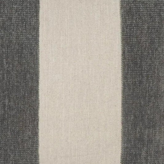 Magritte Slate Ribbon Grey Large Throw Pillow Insert - LOOMLAN - D.V. Kap - Throw Pillows