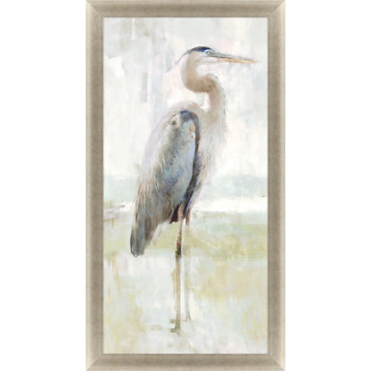 Majestic Blue Heron Canvas Art