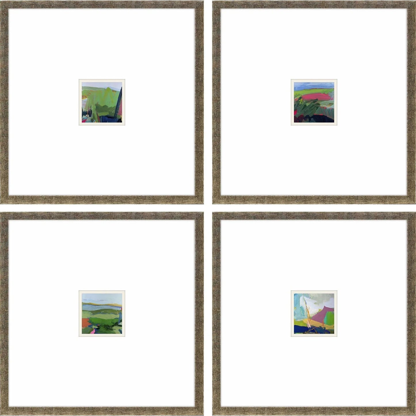 Maker of All Things Blue Canvas Art 4PC