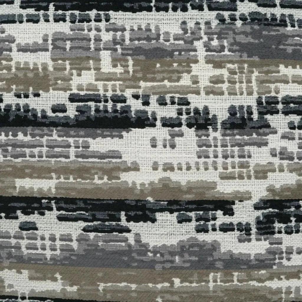 Maldon Ebony Abstract Black Large Throw Pillow Insert - LOOMLAN - D.V. Kap - Throw Pillows