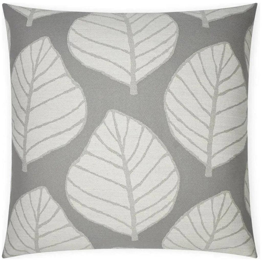 D.V. Kap Mamie Floral Grey Large Throw Pillow Insert