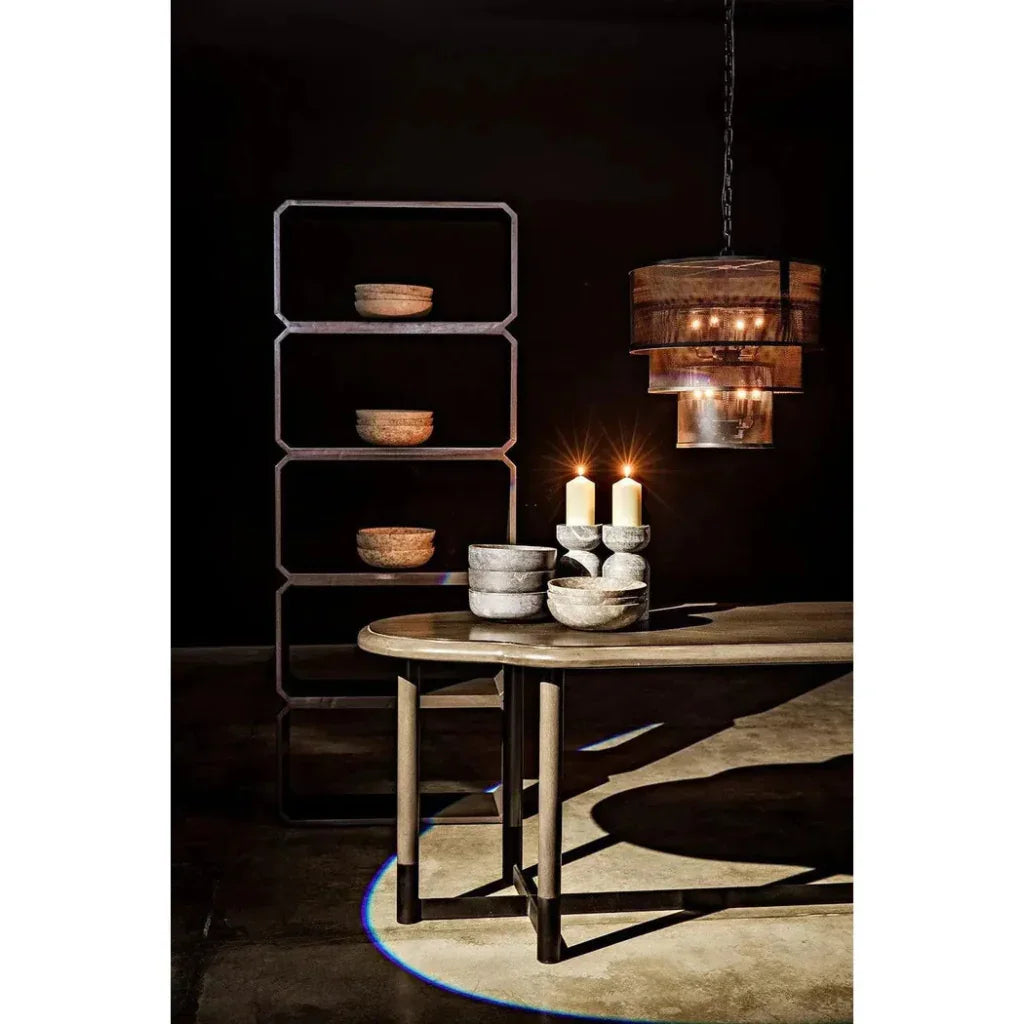 Marble Bowls, Set of 3 - LOOMLAN - Noir - Boxes & Bowls