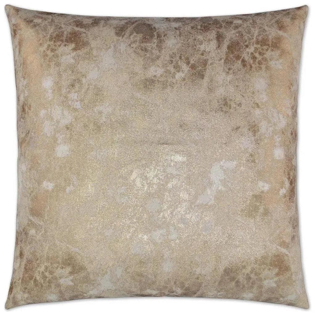 Marble Brown Throw Pillow With Insert - LOOMLAN - D.V. Kap - Throw Pillows