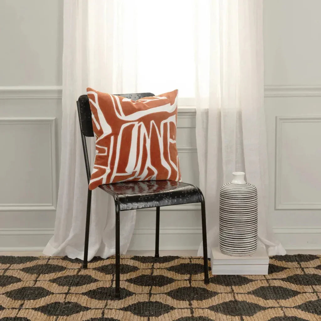 Marcos Abstract Down Filled Throw Pillow Covers - LOOMLAN - LOOMLAN - Throw Pillows