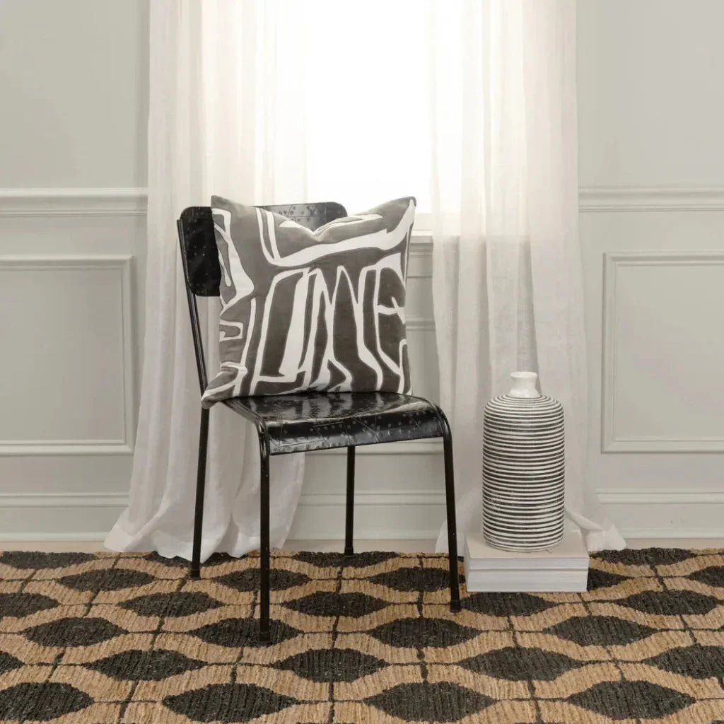 Marcos Abstract Down Filled Throw Pillow Covers - LOOMLAN - LOOMLAN - Throw Pillows