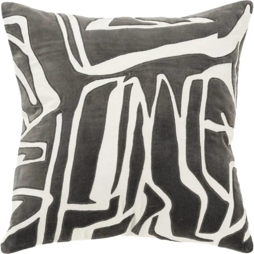 Marcos Abstract Down Filled Throw Pillow Covers - LOOMLAN - LOOMLAN - Throw Pillows