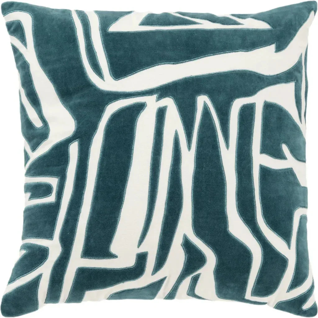 Marcos Abstract Down Filled Throw Pillow Covers - LOOMLAN - LOOMLAN - Throw Pillows