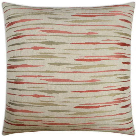 Marcus Coral Throw Pillow With Insert - LOOMLAN - D.V. Kap - Throw Pillows