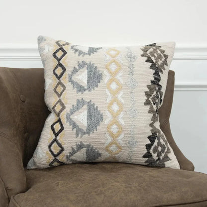 LOOMLAN Marge Boho Throw Pillow With Down Insert